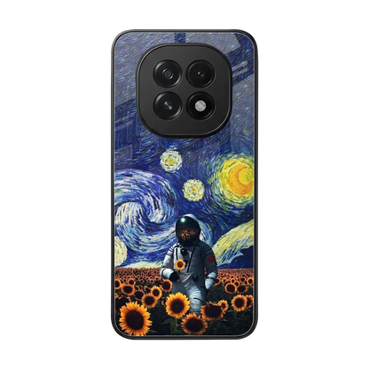 Cosmic Night back phone cover | glass case for oppo f29 5g