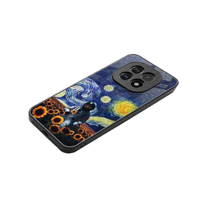 Cosmic Night stylish phone case for oppo f29 5g | glossy glass and slim fit