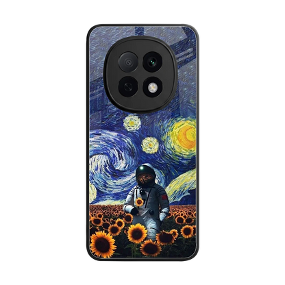 Cosmic Night back phone cover | glass case for oppo f29 pro 5g