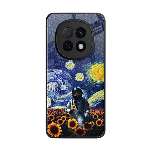 Cosmic Night back phone cover | glass case for oppo f29 pro 5g