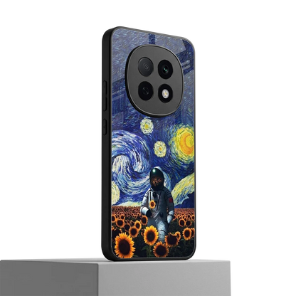Cosmic Night oppo f29 pro 5g mobile cover | shockproof glass phone case