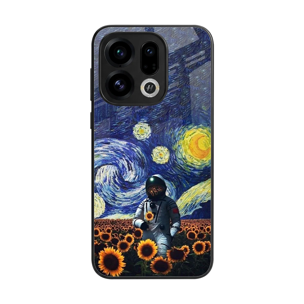 Cosmic Night back phone cover | glass case for oppo find x9