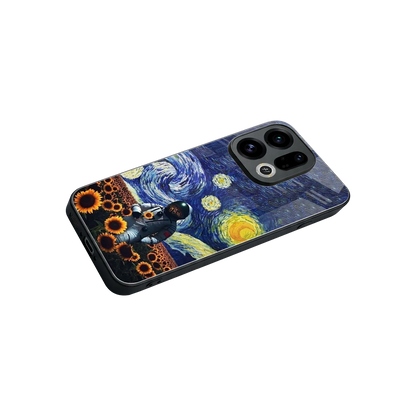 Cosmic Night stylish phone case for oppo find x9 | glossy glass and slim fit