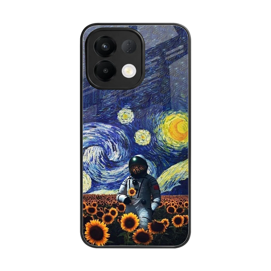 Cosmic Night back phone cover | glass case for oppo k13 5g