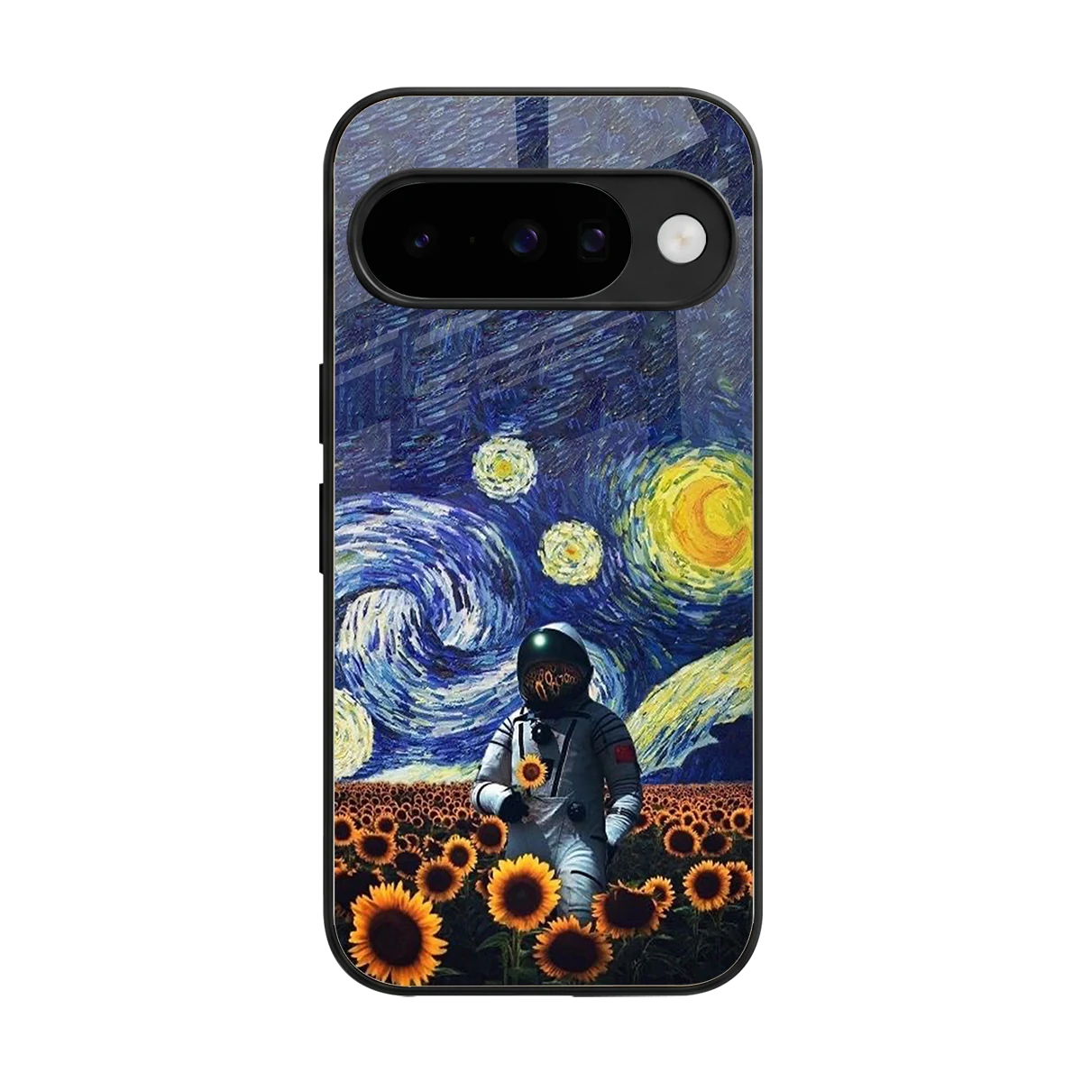 Cosmic Night back phone cover | glass case for google pixel 10