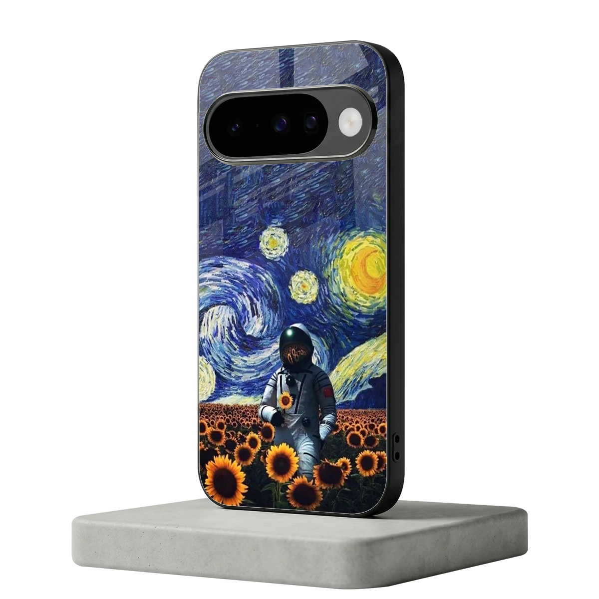 Cosmic Night google pixel 10 mobile cover | shockproof glass phone case