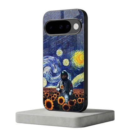 Cosmic Night google pixel 10 mobile cover | shockproof glass phone case