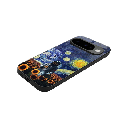 Cosmic Night stylish phone case for google pixel 10 | glossy glass and slim fit
