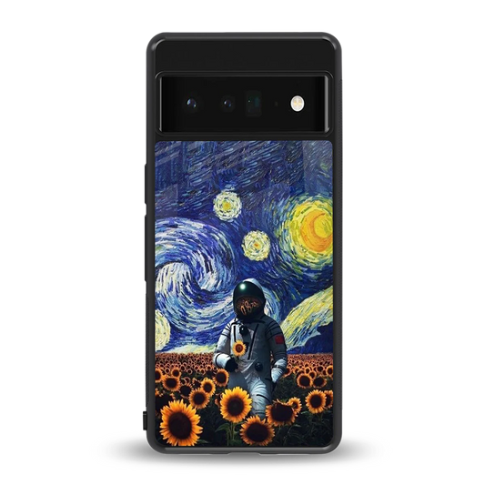 Cosmic Night back phone cover | glass case for google pixel 6 pro