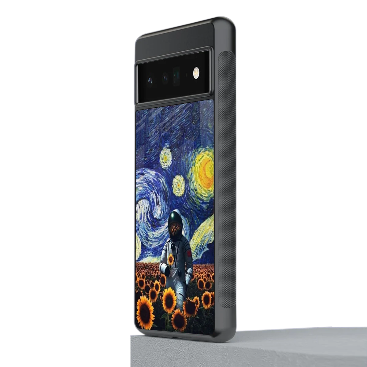 Cosmic Night stylish phone case for google pixel 6 pro | glossy glass and slim fit