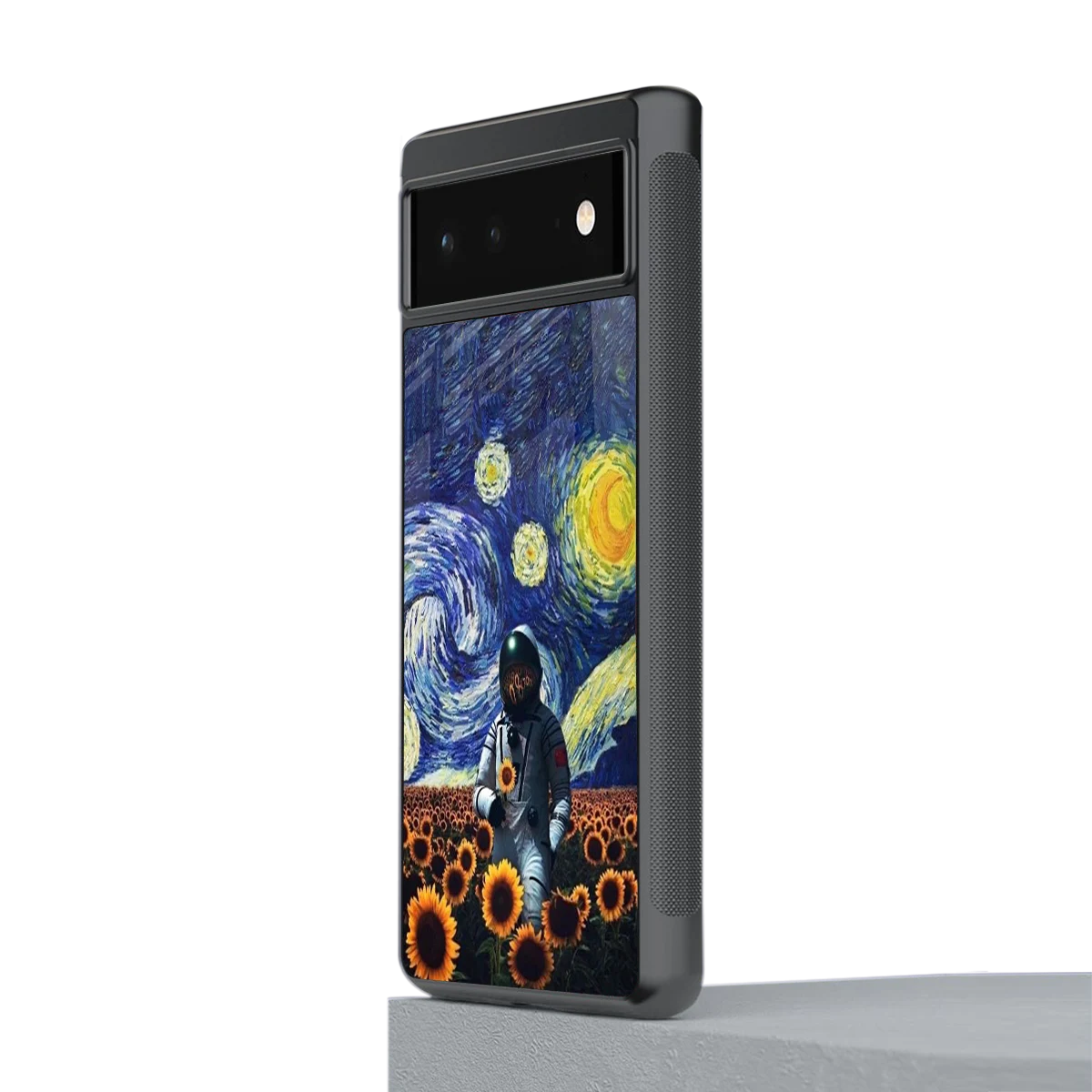 Cosmic Night stylish phone case for google pixel 6 | glossy glass and slim fit