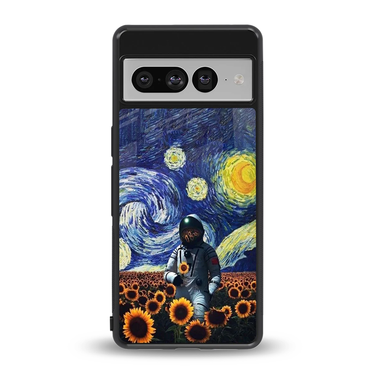 Cosmic Night back phone cover | glass case for google pixel 7 pro
