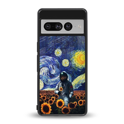 Cosmic Night back phone cover | glass case for google pixel 7 pro