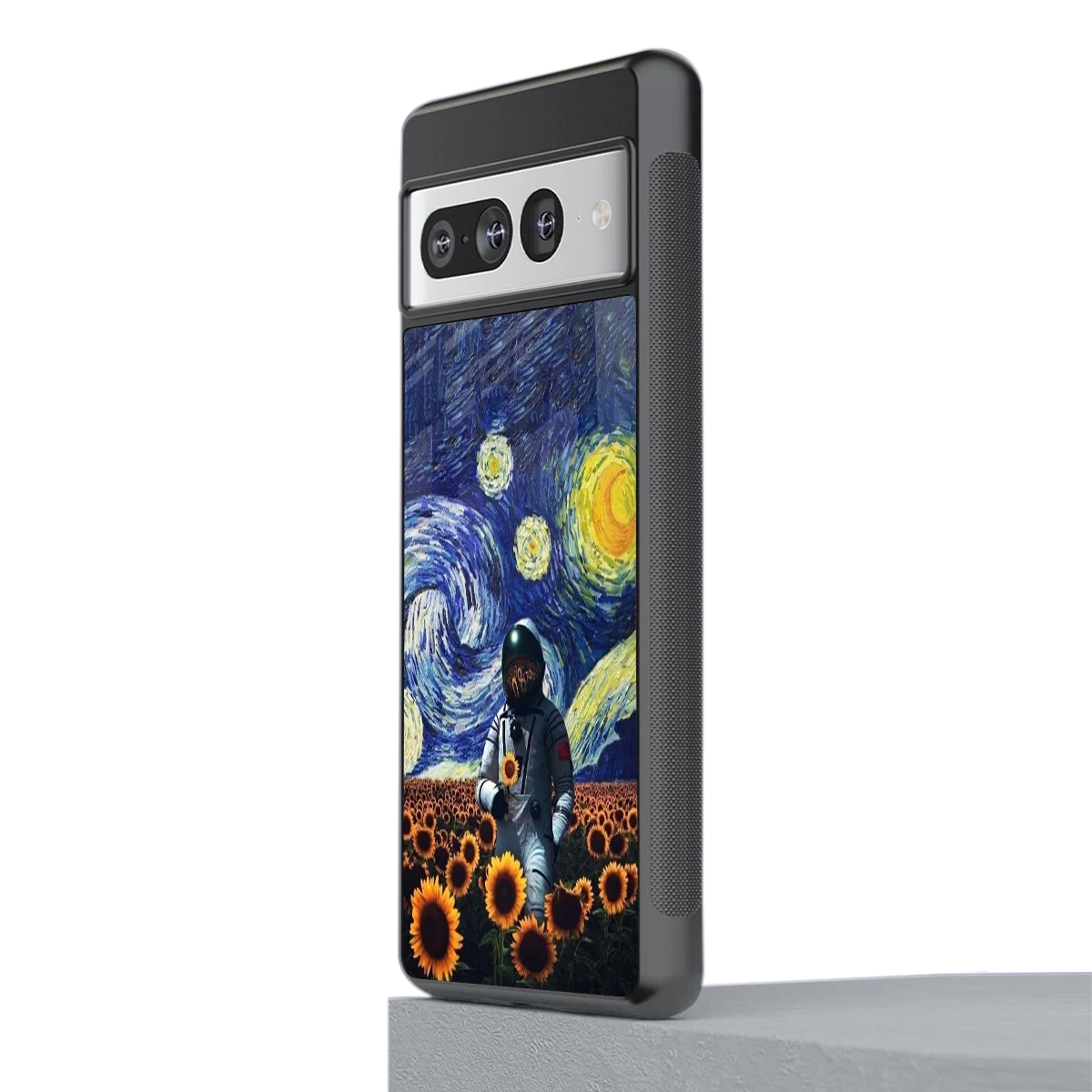 Cosmic Night stylish phone case for google pixel 7 pro | glossy glass and slim fit