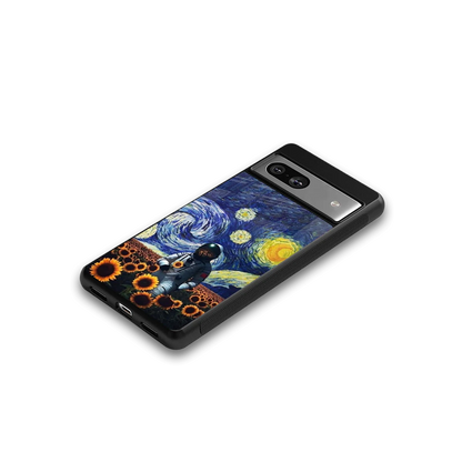 Cosmic Night google pixel 7 mobile cover | shockproof glass phone case