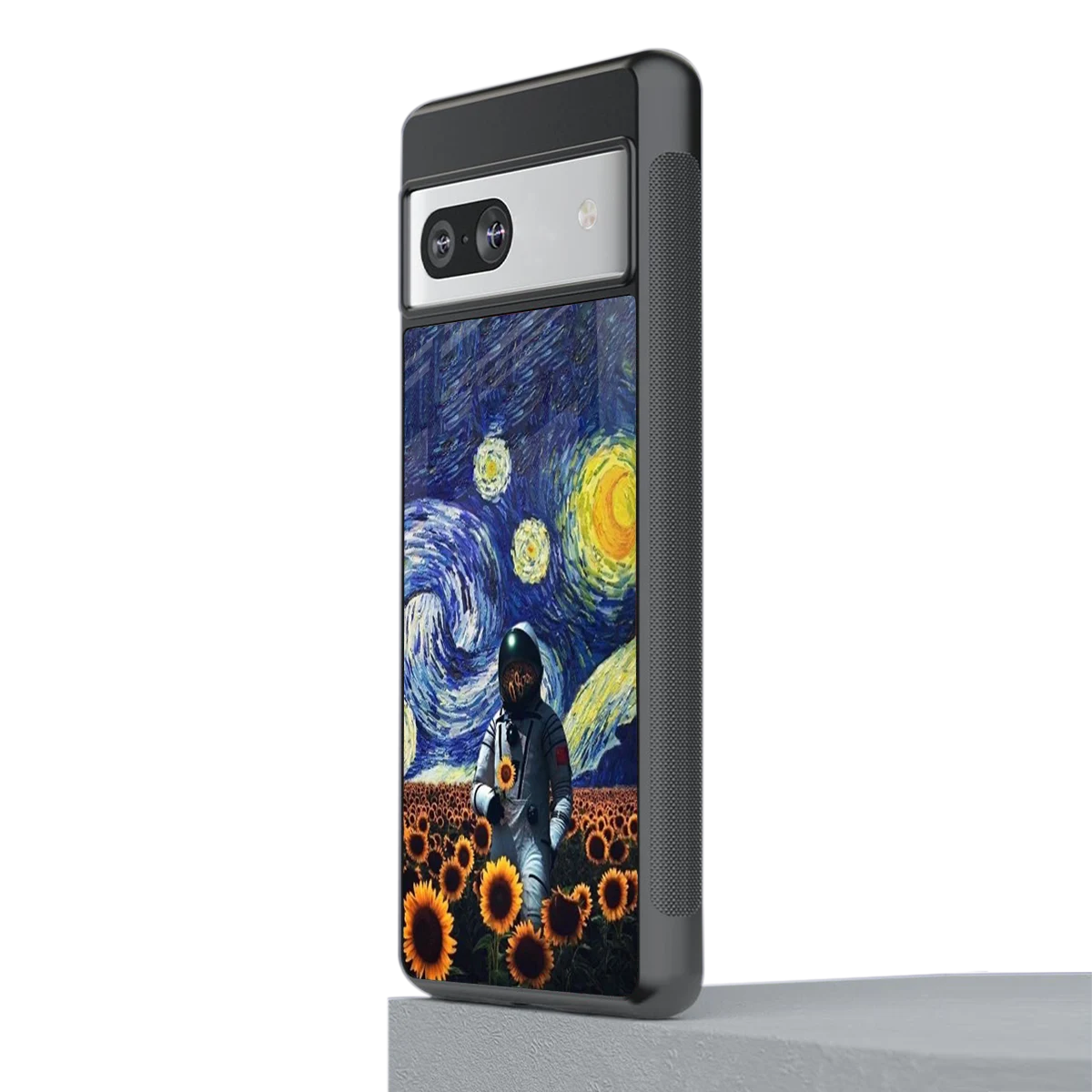 Cosmic Night stylish phone case for google pixel 7 | glossy glass and slim fit