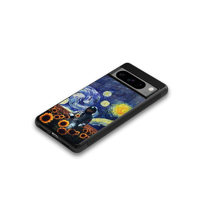 Cosmic Night google pixel 8 pro mobile cover | shockproof glass phone case