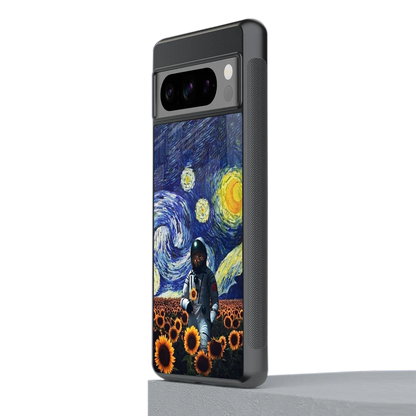 Cosmic Night stylish phone case for google pixel 8 pro | glossy glass and slim fit