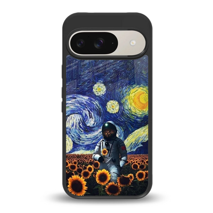 Cosmic Night back phone cover | glass case for google pixel 9