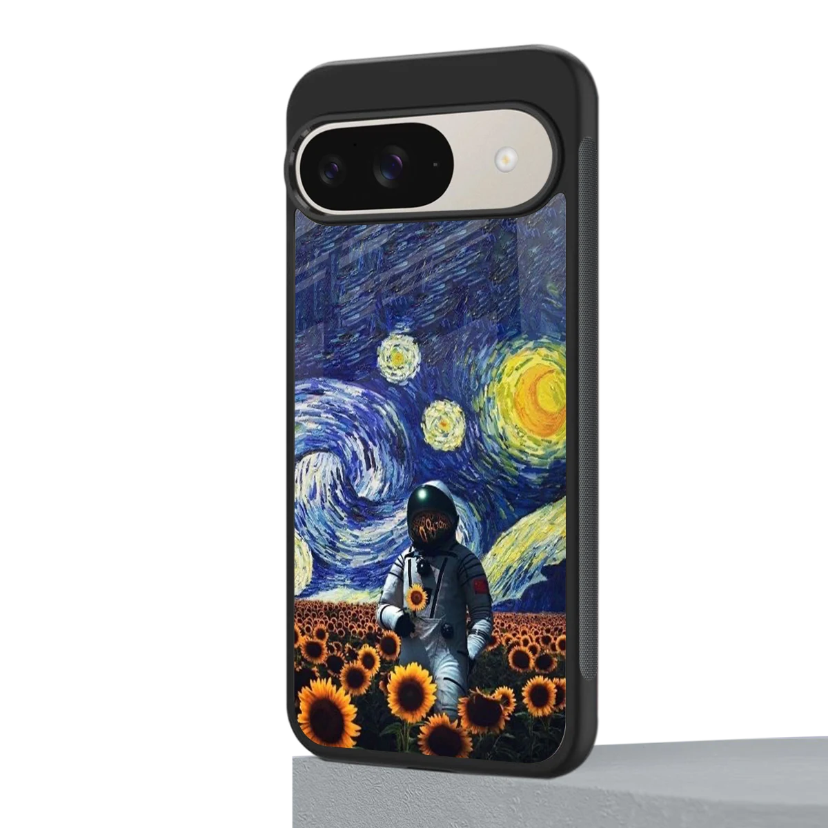 Cosmic Night google pixel 9 mobile cover | shockproof glass phone case