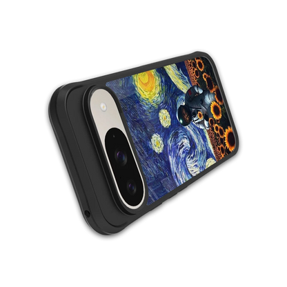 Cosmic Night stylish phone case for google pixel 9 | glossy glass and slim fit