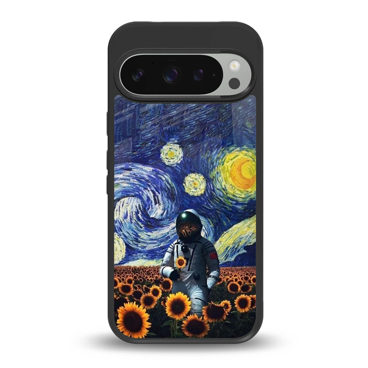 Cosmic Night back phone cover | glass case for google pixel 9 pro
