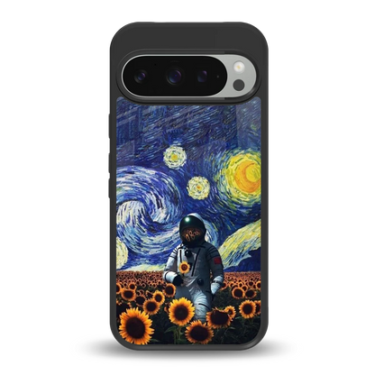 Cosmic Night back phone cover | glass case for google pixel 9 pro xl