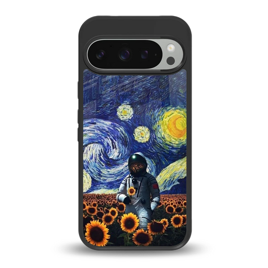 Cosmic Night back phone cover | glass case for google pixel 9 pro xl