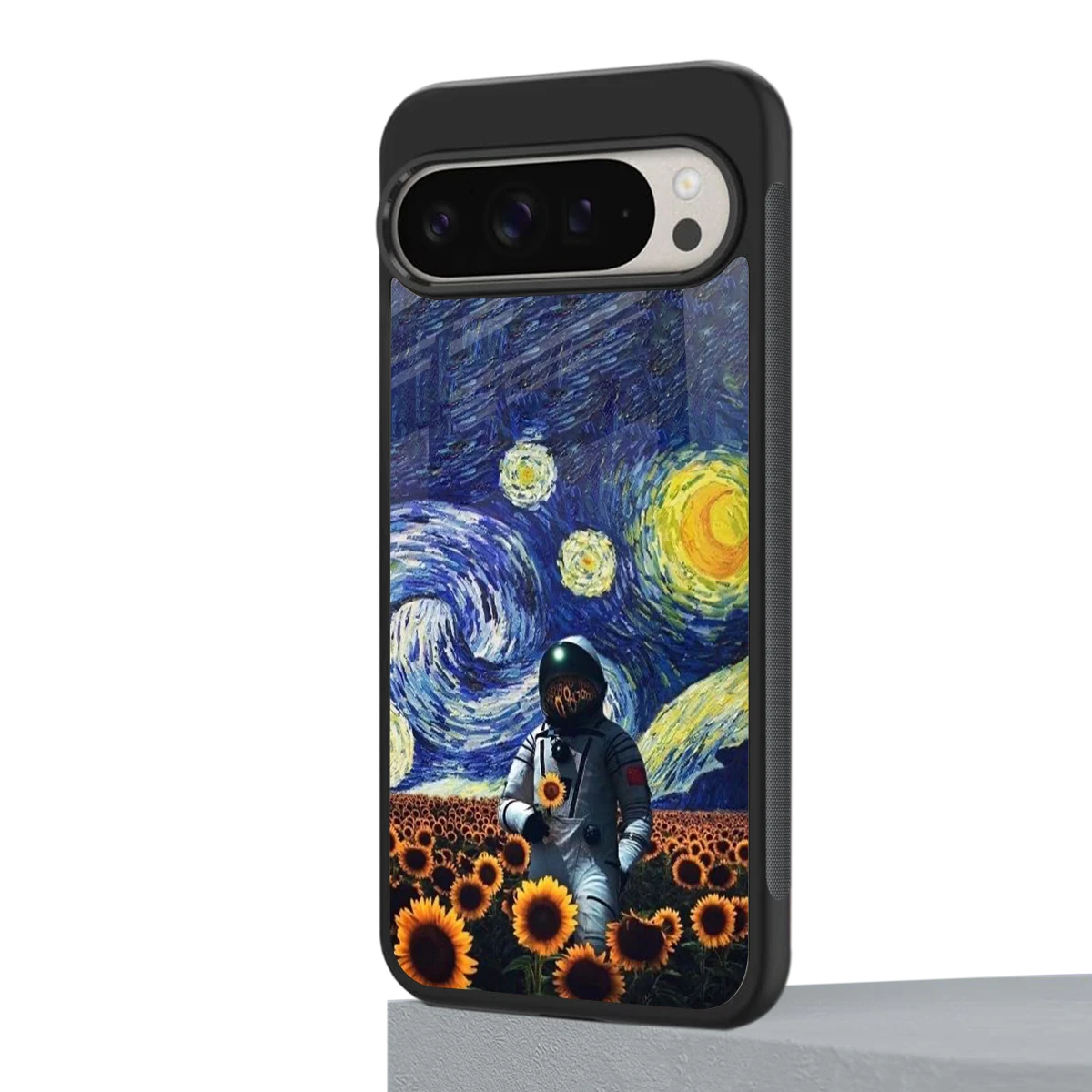 Cosmic Night google pixel 9 pro mobile cover | shockproof glass phone case