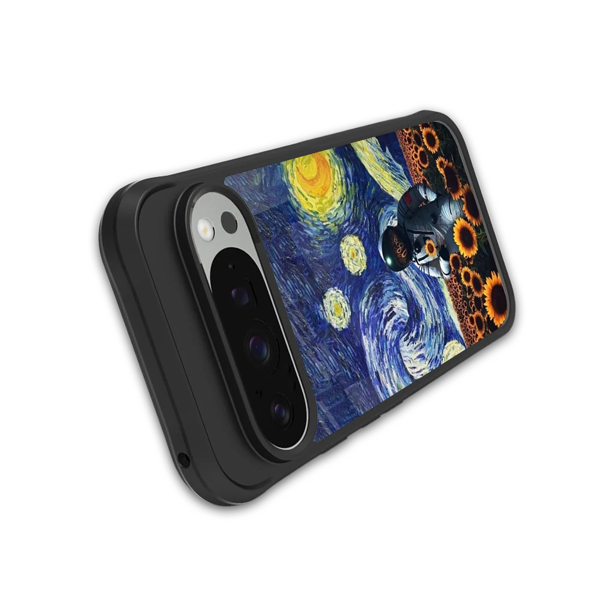 Cosmic Night stylish phone case for google pixel 9 pro | glossy glass and slim fit