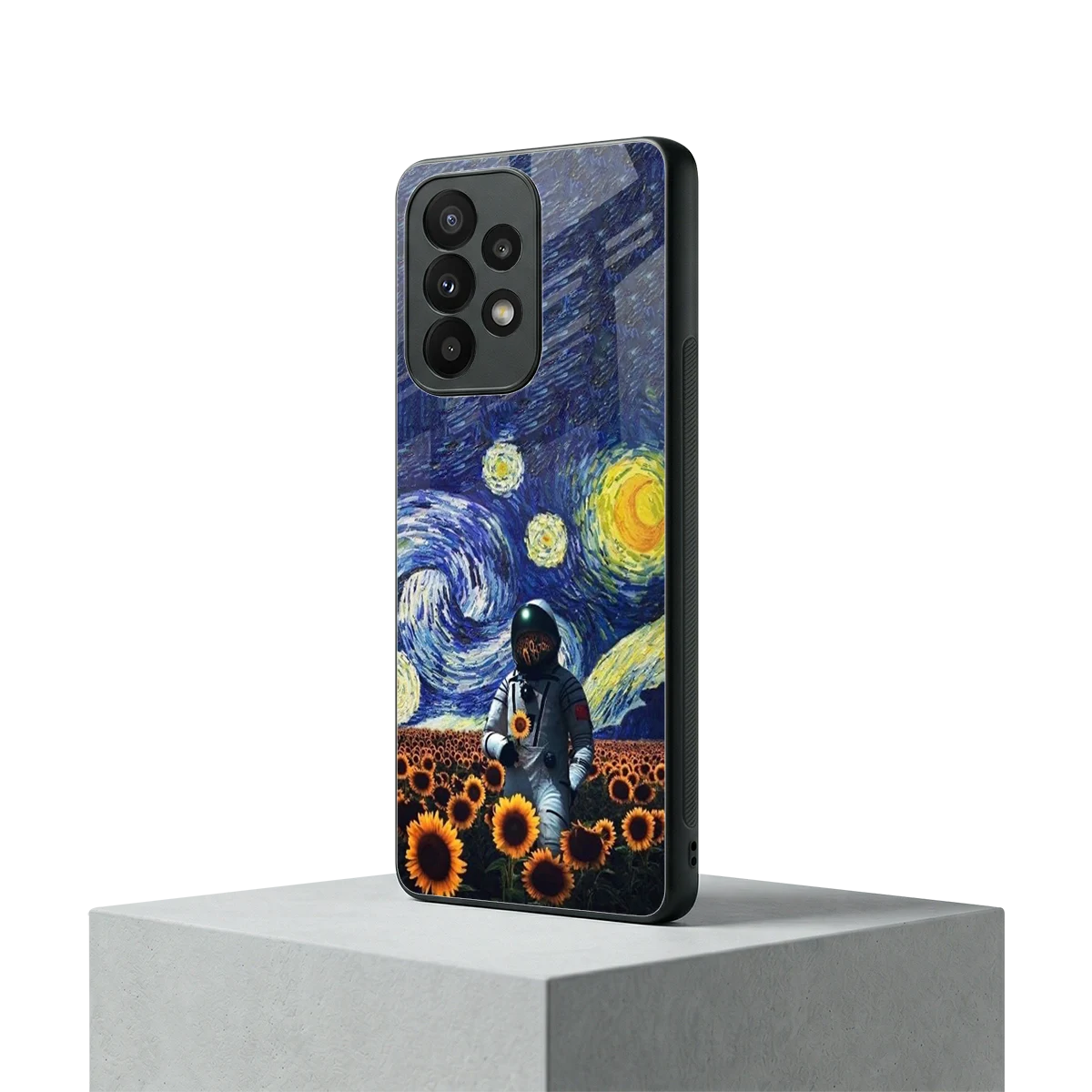 Cosmic Night samsung galaxy a23 mobile cover | shockproof glass phone case