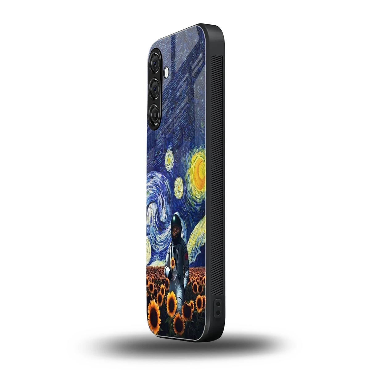 Cosmic Night samsung galaxy m35 5g mobile cover | shockproof glass phone case