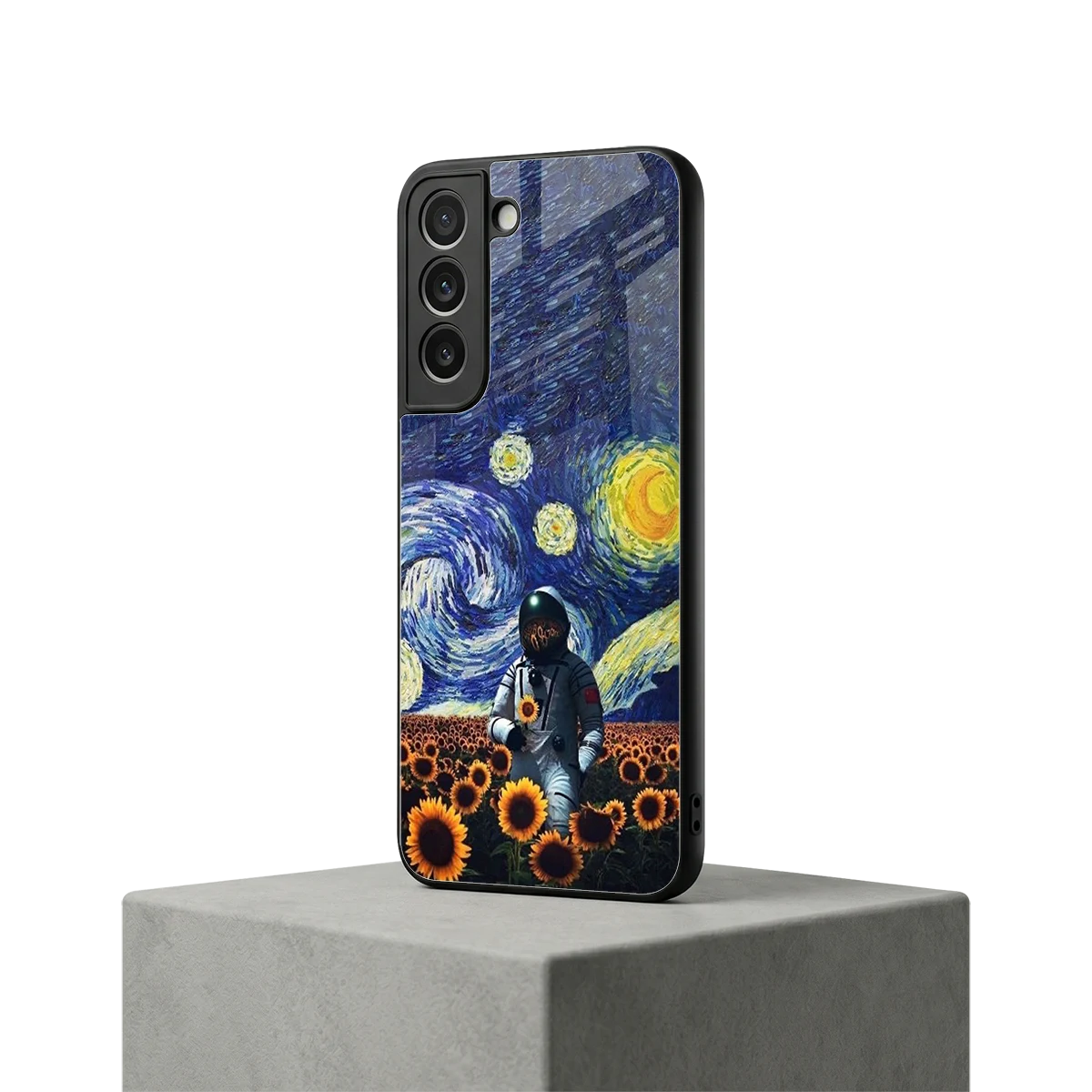 Cosmic Night samsung galaxy s22 mobile cover | shockproof glass phone case