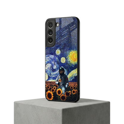 Cosmic Night samsung galaxy s22 mobile cover | shockproof glass phone case