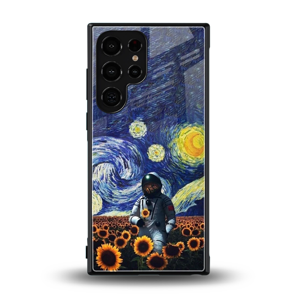 Cosmic Night back phone cover | glass case for samsung galaxy s23 ultra