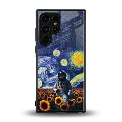 Cosmic Night back phone cover | glass case for samsung galaxy s24 ultra