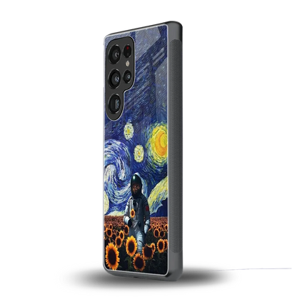 Cosmic Night samsung galaxy s25 ultra mobile cover | shockproof glass phone case