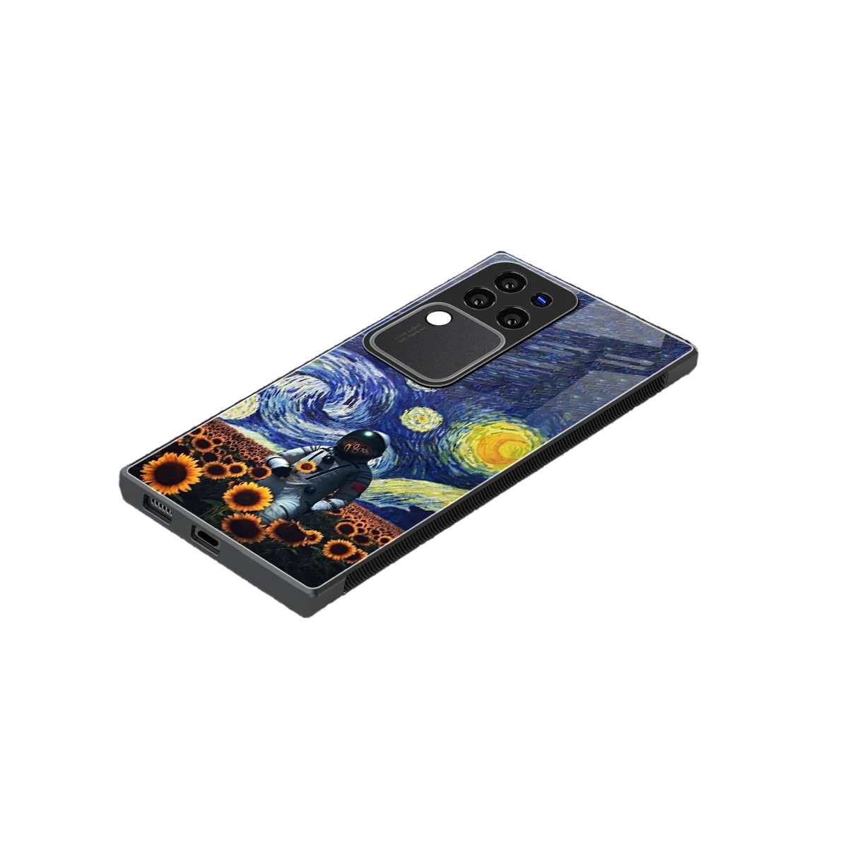 Cosmic Night stylish phone case forvivo v30 pro | glossy glass and slim fit