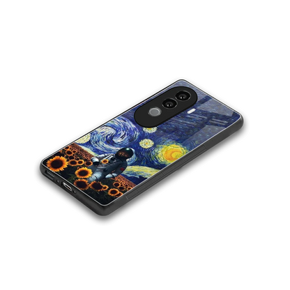 Cosmic Night stylish phone case for vivo v40e | glossy glass and slim fit