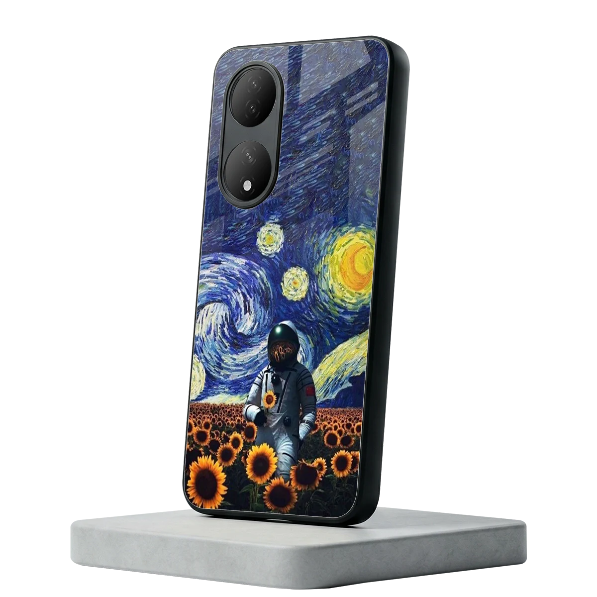 Cosmic Night Vivo-y100 mobile cover | shockproof glass phone case