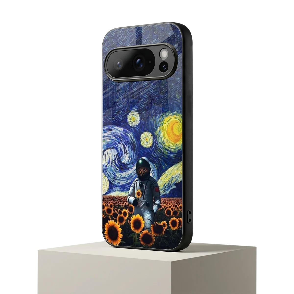 Cosmic Night google pixel 10 pro mobile cover | shockproof glass phone case