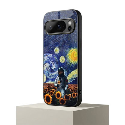 Cosmic Night google pixel 10 pro mobile cover | shockproof glass phone case