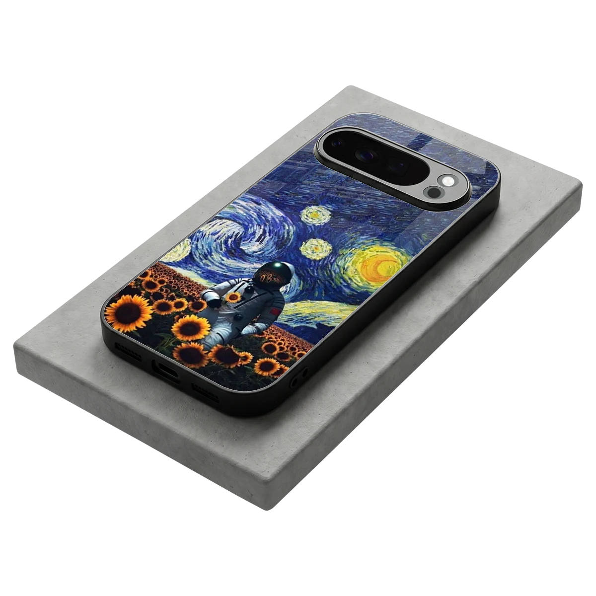 Cosmic Night stylish phone case for google pixel 10 pro | glossy glass and slim fit