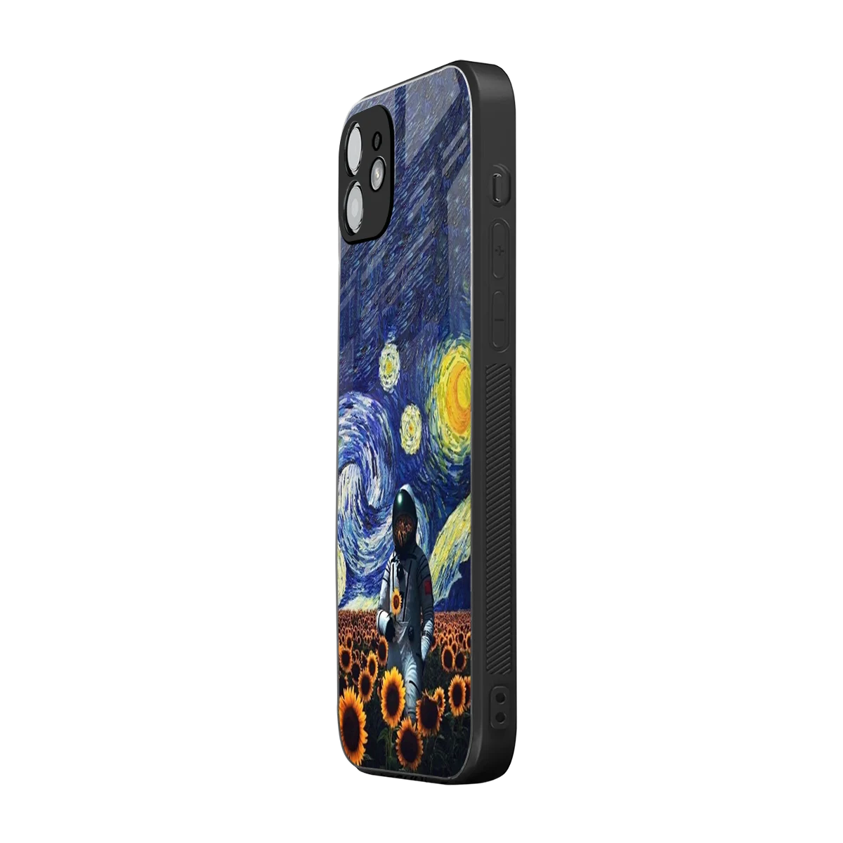 Cosmic Night iphone 12 mobile cover | shockproof glass phone case