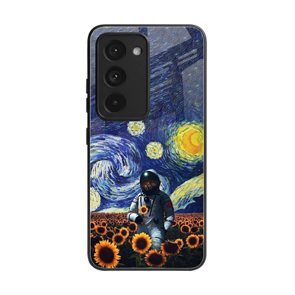 Cosmic Night back phone cover | glass case for redmi 15 5g