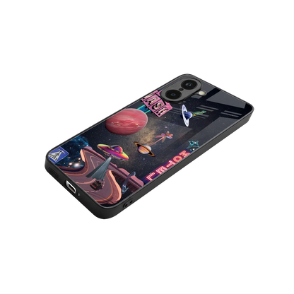 Cosmic Path stylish phone case for oneplus nord ce5 5g | glossy glass and slim fit