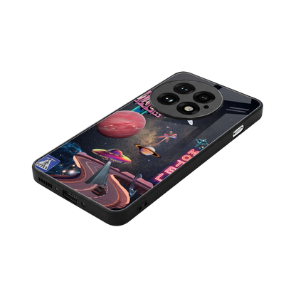 Cosmic Path stylish phone case for oneplus 13 | glossy glass and slim fit