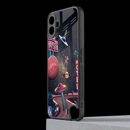 Cosmic Path cmf nothing phone 1 mobile cover | shockproof glass phone case