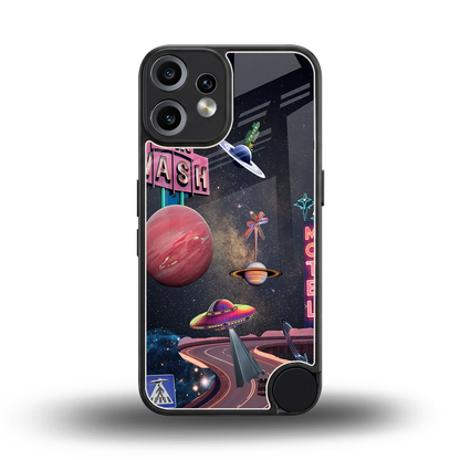 Cosmic Path back phone cover | glass case for cmf nothing phone 2 pro