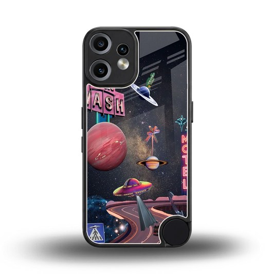 Cosmic Path back phone cover | glass case for cmf nothing phone 2 pro